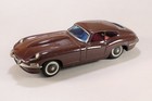 1960s Bandai Japan Jaguar XK-E Vintage Tin Friction Toy Car — photo 1