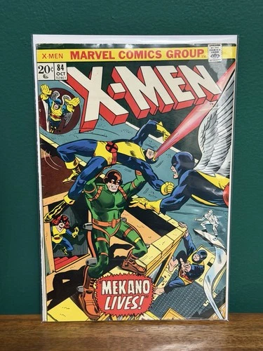 X-Men #84 Marvel Comics 1973 Vintage Mekano Lives!
