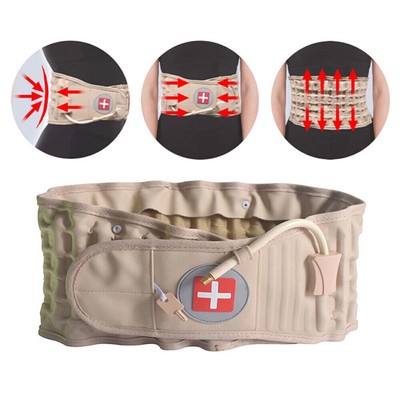 Decompression Back Belt Air Traction Lumbar Support for Lower Back Pain Relief