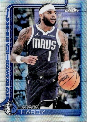 Jaden Hardy 2025-26 Topps Chrome Base Prism Refractor #60