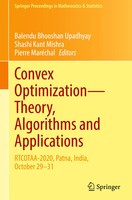 Balendu Bhooshan Upadhyay (U. A.) | Convex Optimization-Theory, Algorithms...