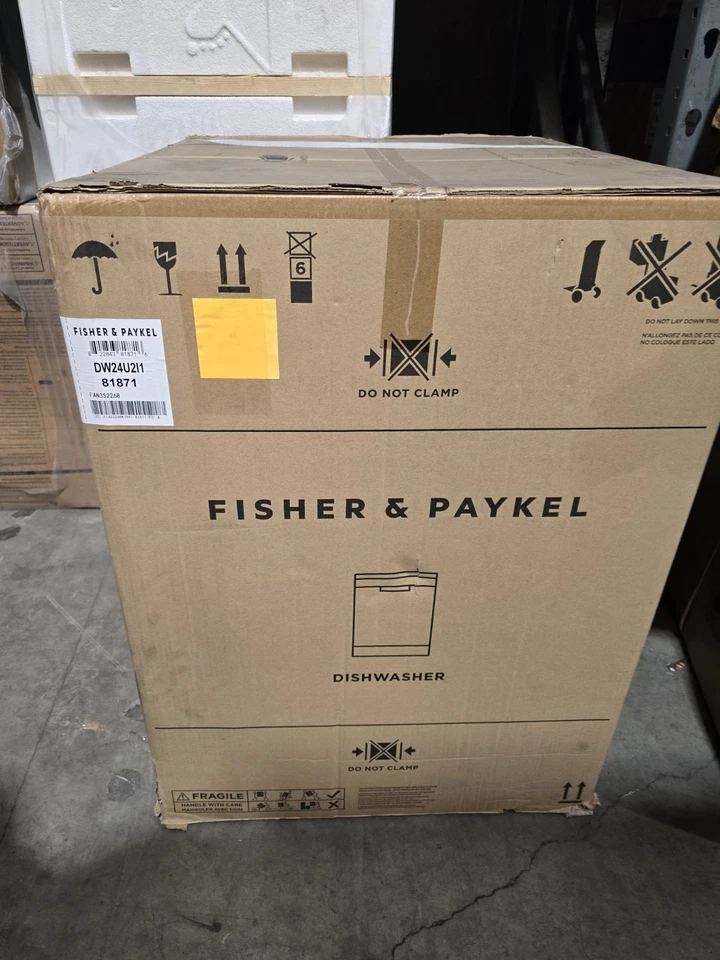 Lavavajillas Fisher Paykel DW24U2I1 24" listo para panel totalmente integrado Foto 3 de 4