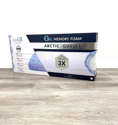 #ad Arctic Cool Coat Technology Gusset Gel Infused Memory Foam Pillow King $79.99