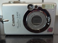 Canon PowerShot Digital ELPH S400 Digital Camera Tested, 2 Batteries And Charger