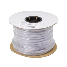 1-3/8 In. O.D. X 1 In. I.D. X 50 Ft. Braided Clear Vinyl Tubing