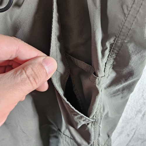 Boy Scouts Of America Shorts Adult Sz Large Nylon Cargo Military Green *Flaws - Picture 10 of 24