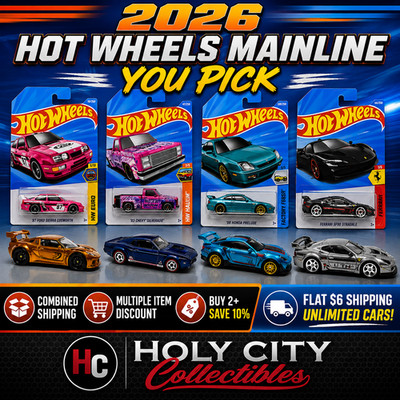 2026 Hot Wheels Mainline YOU PICK - Cars From Every Case - Combined Shipping TH