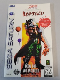 Vintage Loaded (Sega Saturn, 1996) CIB Original
