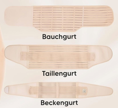 KeaBabies Revive 3 in 1 Postpartum Gürtel für Damen (3-teilig)
