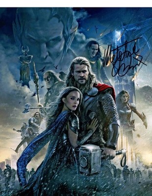 Natalie Portman Signed 10x8 Photo Marvel Thor The Dark World Authentic Autograph