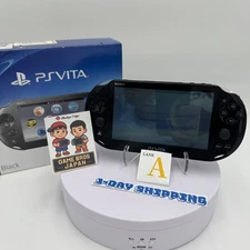PS Vita PCH-2000 Slim Black Console SONY Tested Work 8GB BOX LANK A 1-Day Ship