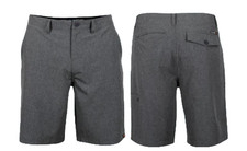 Salt Life Transition Youth Chino Shorts Charcoal Size 25 Live Salty Saltlife NWT