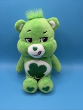 Care Bears Good Luck Bear Green Shamrock Clover Plush 10