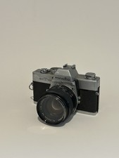 Minolta SRT 101 Silver 35mm SLR Film Camera w/ 50mm MC Rokkor-PG f/1.4