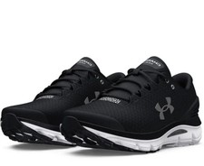 Under Armour UA Men  s Charged Gemini Athletic Shoes 10.5 Black/White 3026501 001