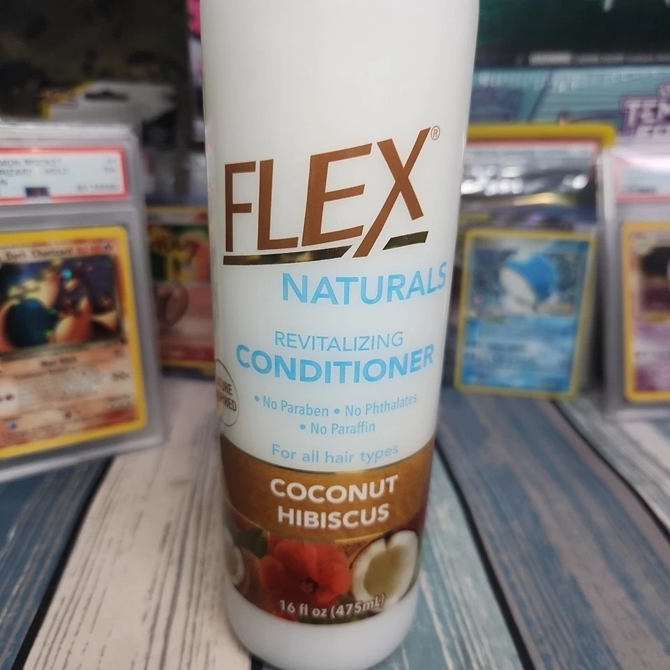 Acondicionador revitalizante Flex Naturals COCONUT HIBISCUS 16 OZ SIN PARABENOS Foto 2 de 4