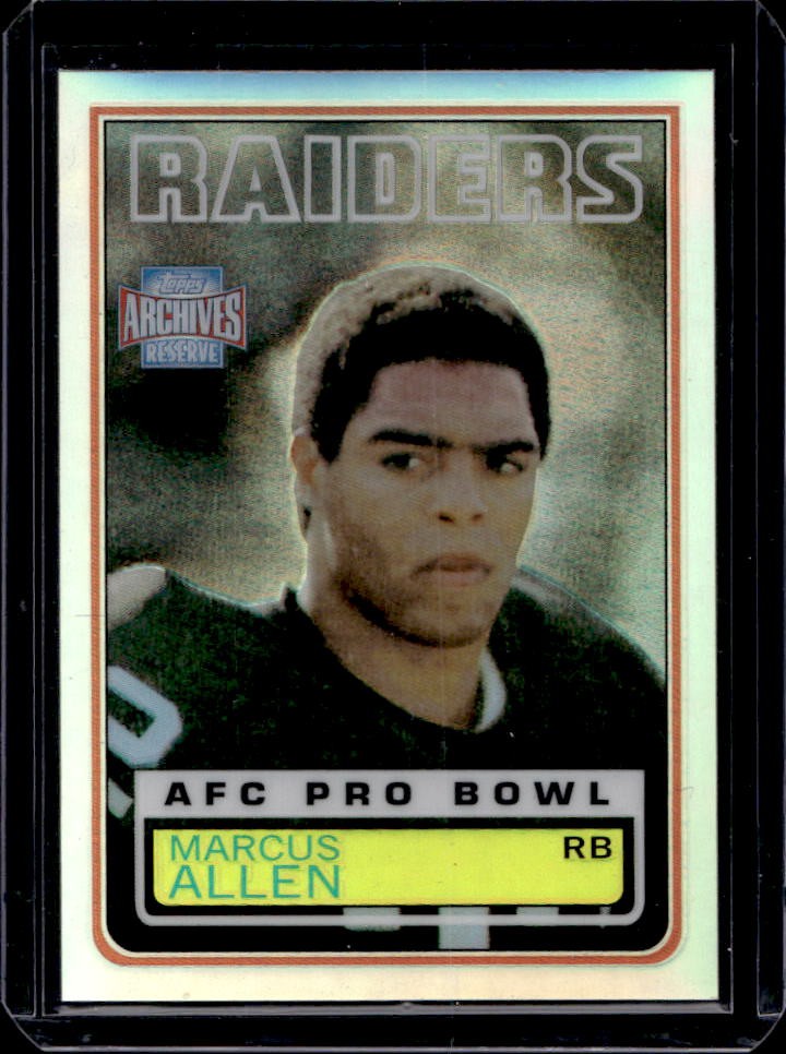 2001 Topps Archives Reserve Marcus Allen #71 Raiders