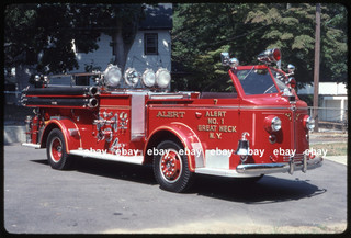 Great Neck NY 1947 American La France pumper Fire Apparatus Slide