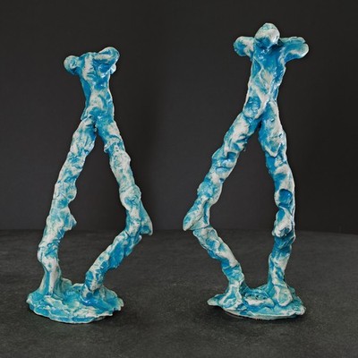 Sculpture ''Macbeth'' unique ceramic Prof.em Andreas Loeschner-Gornau