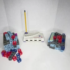  Lot Of 72 Random Rokenbok Parts and Accessories  As Is