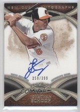 2014 Topps Tier One New Guard Auto 358/399 Jonathan Schoop #NGA-JSC Auto 0x5