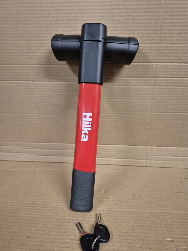 Cerradura volante barra en T Hilka 83550466, rojo y negro Foto 2 de 4