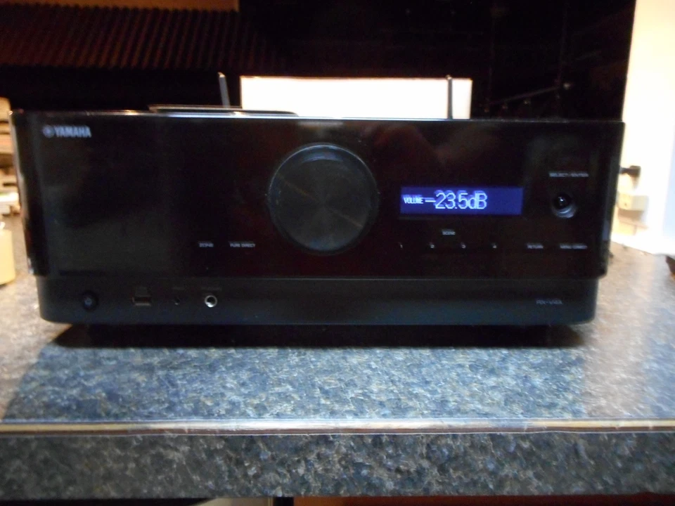 Yamaha RX-V4A Black 5.2-Channel Bluetooth Wi-Fi AV Receiver With MusicCast - Image 3 of 4