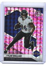 2021 Tylan Wallace Mosaic Pink Camo Mosaic Prizm RC #326 (H1939) $6 MAX SHIP