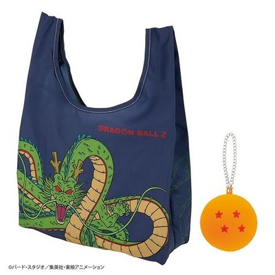 Eco Bag with Pouch Dragon Ball Z Shopping Four-Star Ball Shopping Bag Neu Japan