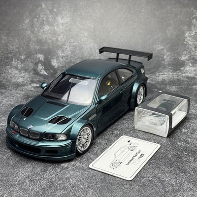 DCM 1:18 BMW GTR BMW M3 E46 Alloy Open Simulation Car Model | eBay