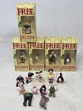 Original Wallace & Gromit Typhoo Tea Promotional Figurines 1990s