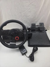 Logitech E-X5C19 PlayStation Steering Wheel And Pedal Driving Force Tested