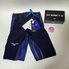 MIZUNO Swim Suit Men GX SONIC 5 V MR N2MB0002/20 FINA Approved Aurora Blue