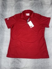 Las mejores ofertas en Mujer Rojo Poliéster uniformes y camisas de