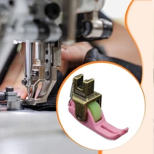Roller Sewing Presser Foot Part Accessory Smooth Fabric Feeding Wide Gap Easy