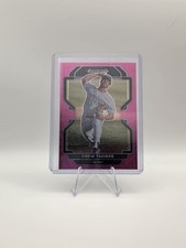 2022 Panini Prizm Draft Picks Drew Thorpe #PDP61 Neon Pink Velocity Prizm RC