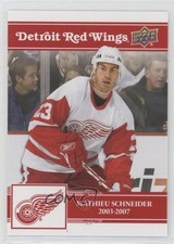 2025-26 Upper Deck Detroit Red Wings Centennial Mathieu Schneider #94 2o7