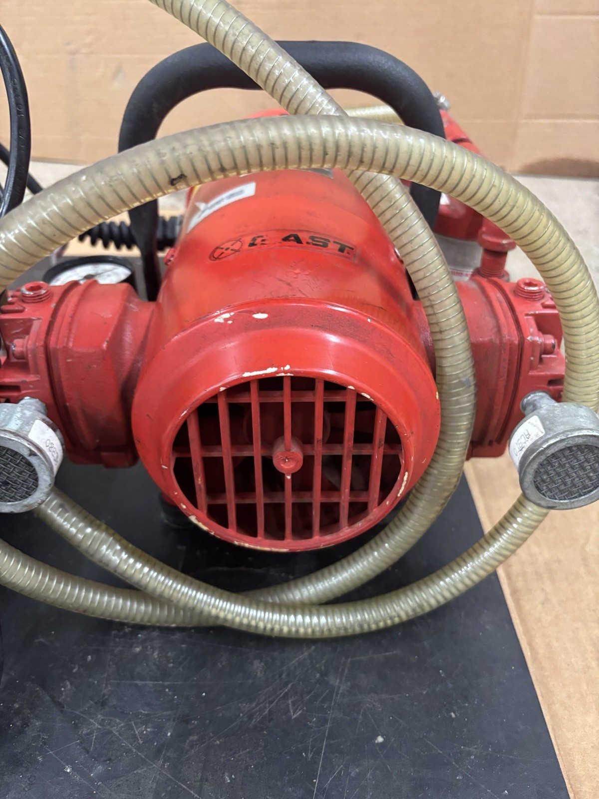 Hilti Dd80-ra H/l Stand W/ Anchor & Vacuum Base With Gast 1VBF-25-M100X Pump