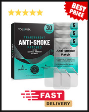 TOLEVITA Anti-Smoke Herbal Patches   21mg, 30 Patches for Reducing Cravings