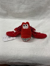 Disney Store 7" Sebastian Bean Bag Plush The Little Mermaid Crab Stuffed Animal