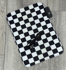 Vivitar LED Illuminated Non-Slip Computer Mouse Pad, Black White Checkered USB