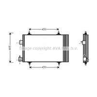 Kondensator Klimaanlage FüR Peugeot 607 9D 9U 406 Break 8E/F 8B