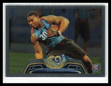 Zac Stacy 2013 Topps Chrome #90 RC Rookie St. Louis Rams