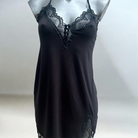 Ann Summers Moment Viscose Chemise in Black rp&pound;24 bnwt