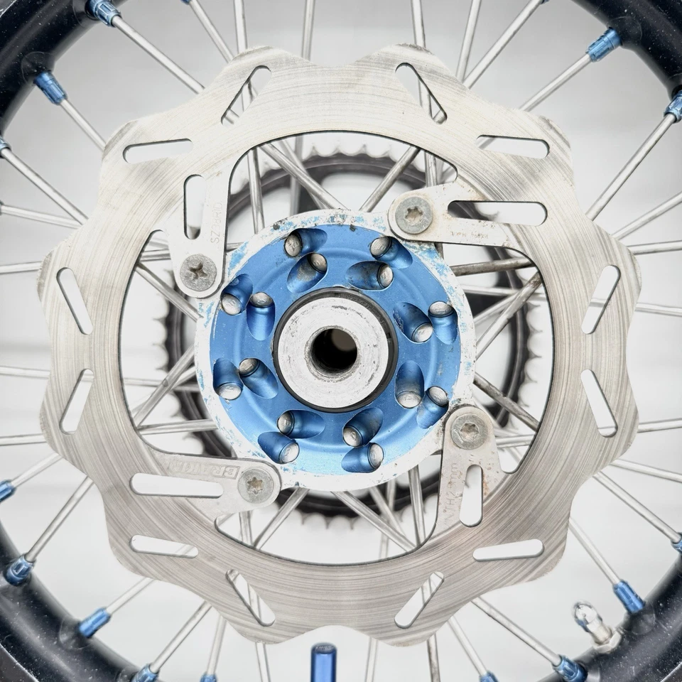 Rueda trasera Excel 2002-2023 Suzuki RM 85 14" llanta cubo garra Foto 2 de 4