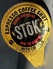 SToK Cold Brew Espresso Coffee Shots Unsweetened 0.43 Fl Oz Pack of 264 