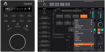 Apogee CONTROL Hardware controller USB controller