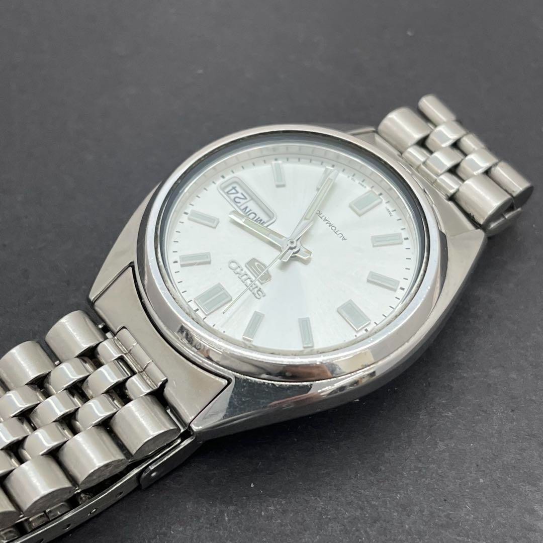 セイコー5 7S26-0480Fメンズオート Seiko Five 7S26-0480 Analog Automatic Men 5 Watch Winding