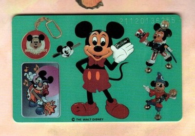 TELEKOM ( Germany ) Disney, Mickey Mouse ( 1991 ) Phone Card