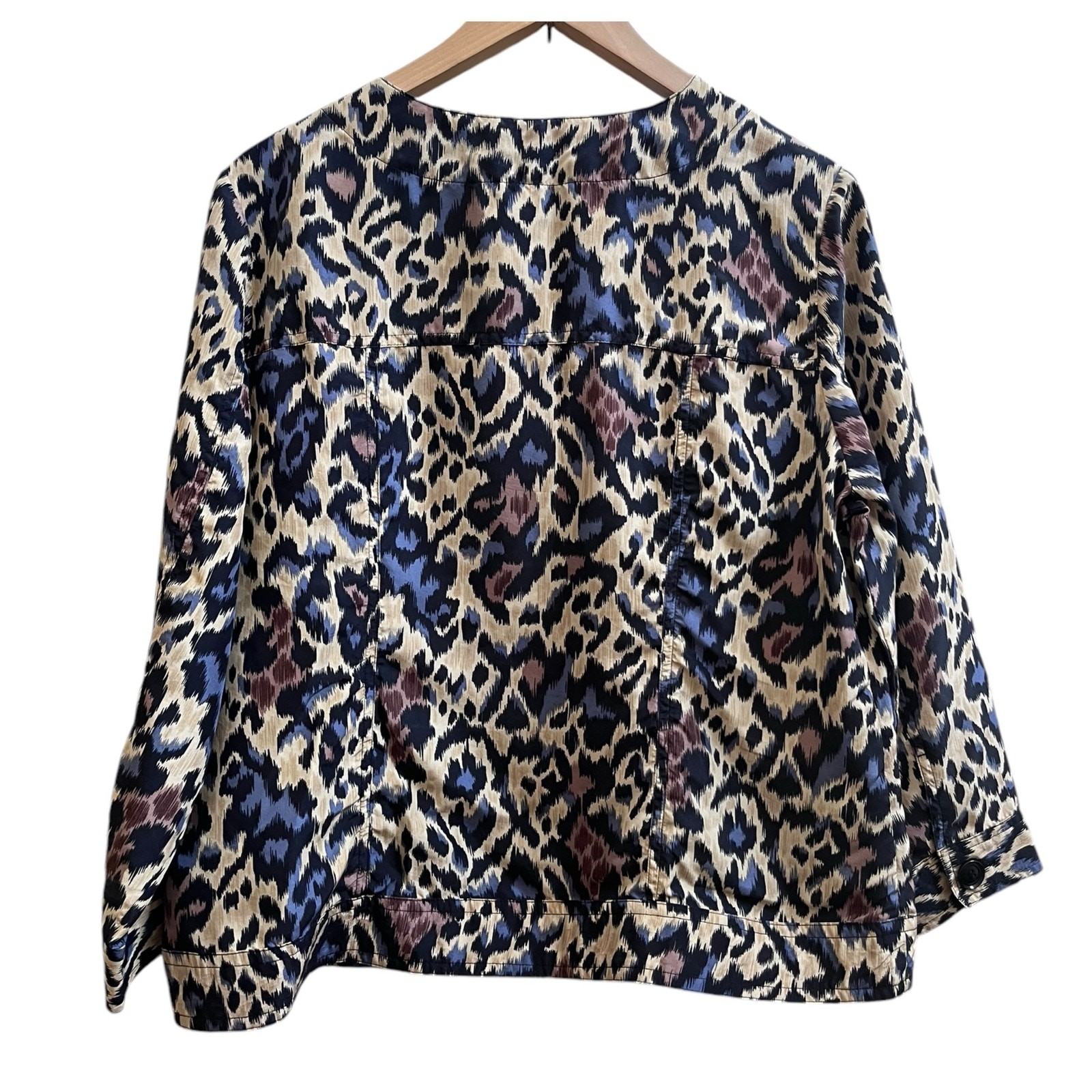 Pendleton Silk Print Button Closure Lightweight J… - image 4